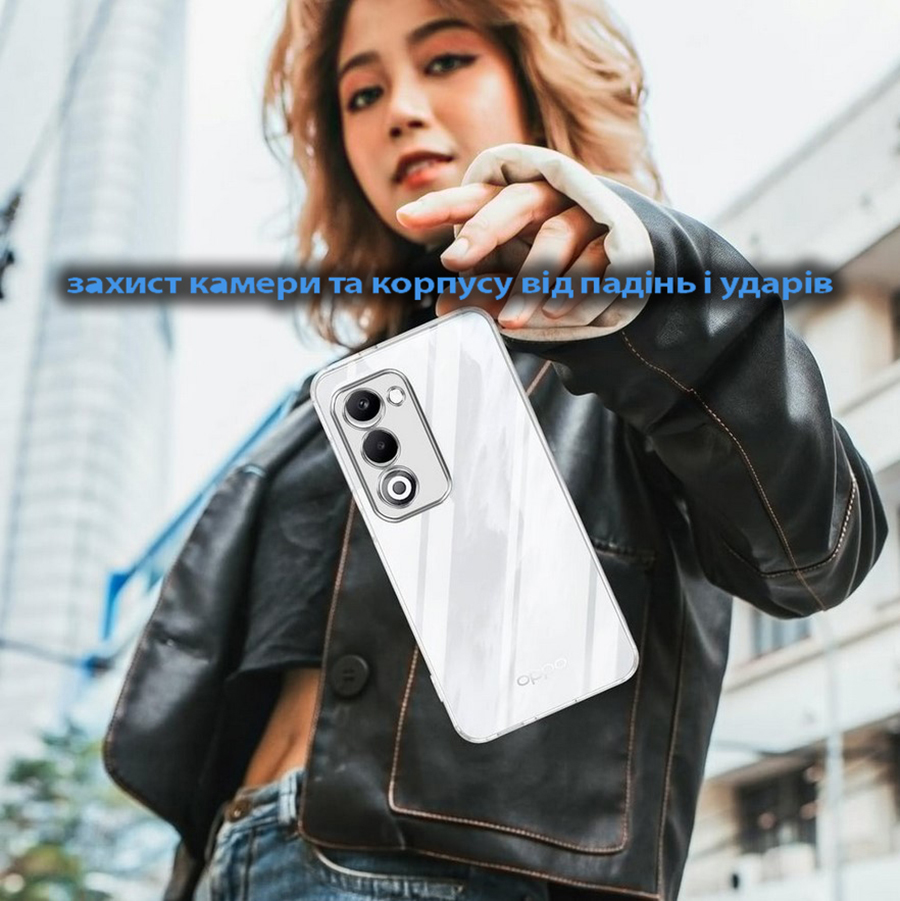 Зовнішній вигляд Чохол BECOVER Oppo A5 2025 4G/5G Transparancy (713882)
