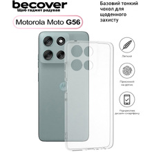 Чехол BECOVER для Motorola Moto G56 Transparancy (713767)
