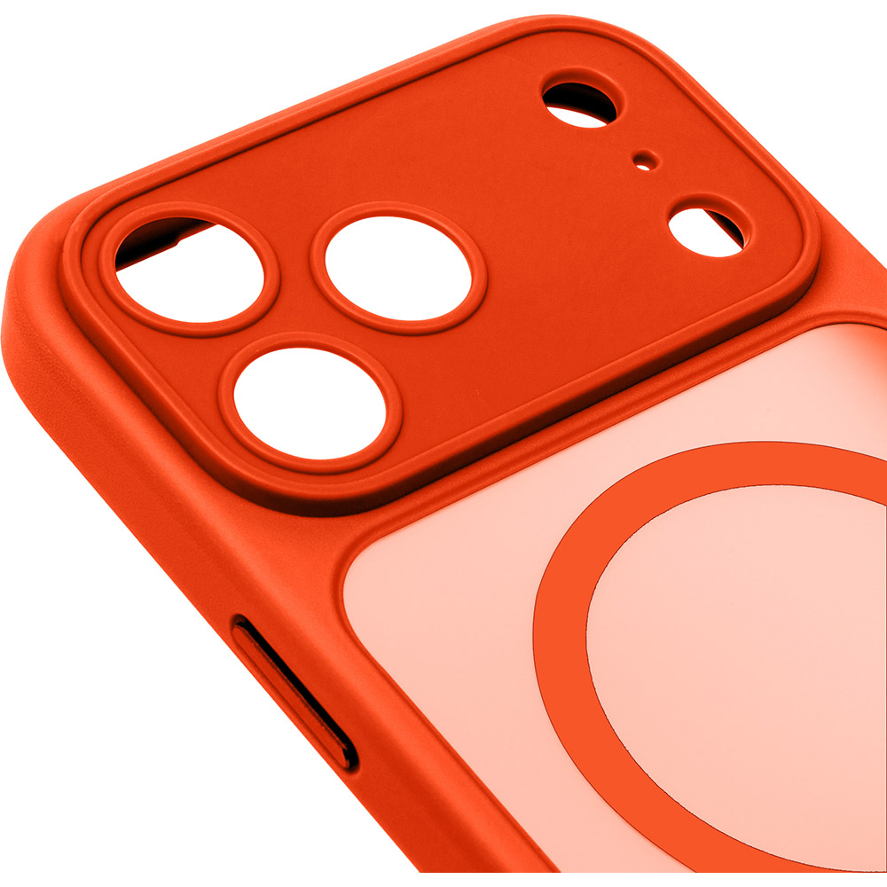 Чехол  ARMORSTANDART Lush MagCase для Apple iPhone 17 Pro Orange (ARM87492) Цвет оранжевый