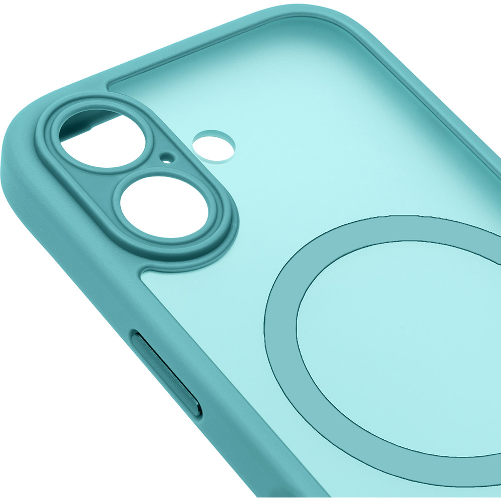Чехол ARMORSTANDART Lush MagCase для Apple iPhone 17 Turquoise (ARM87487) Цвет бирюзовый