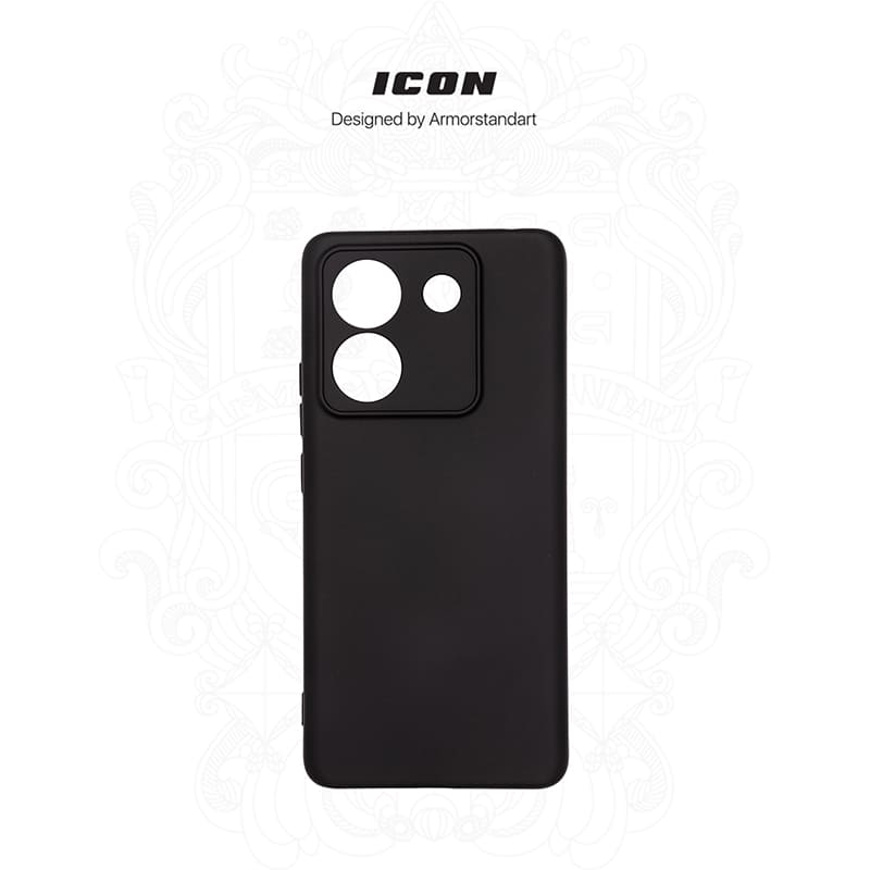 Чехол ARMORSTANDART ICON для Xiaomi Poco M7 Pro 5G Camera cover Black (ARM83147) Тип чехол-накладка