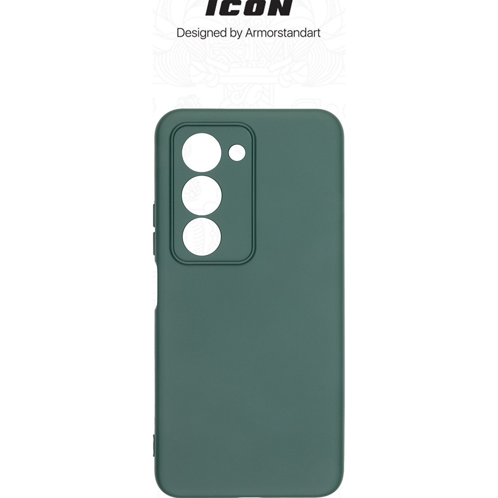 Чехол ARMORSTANDART ICON для Xiaomi Redmi 15 4G Dark Green (ARM87087) Тип чехол-накладка