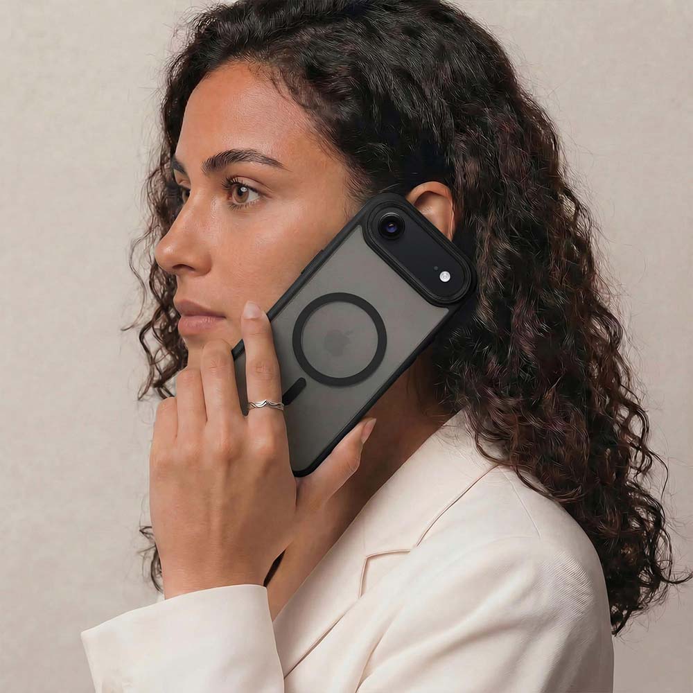 Чехол ARMORSTANDART Uniq MagCase для Apple iPhone 17 Air Black (ARM86276) Материал полиуретан