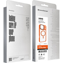 Чехол ARMORSTANDART Uniq MagCase для Apple iPhone 17 Pro Max Orange (ARM86621)