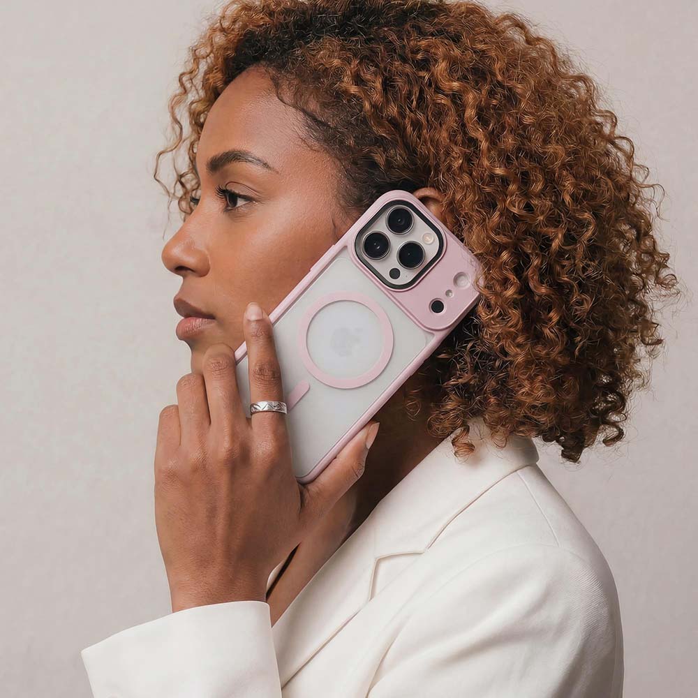 Чехол ARMORSTANDART Uniq MagCase для Apple iPhone 17 Pro Pink (ARM86268) Материал поликарбонат