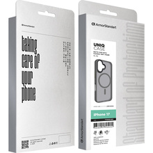 Чехол ARMORSTANDART Uniq MagCase для Apple iPhone 17 Titanium Grey (ARM86265)