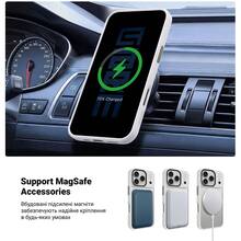 Чехол ARMORSTANDART Uniq MagCase для Apple iPhone 17 Pro Matte Clear (ARM86269)