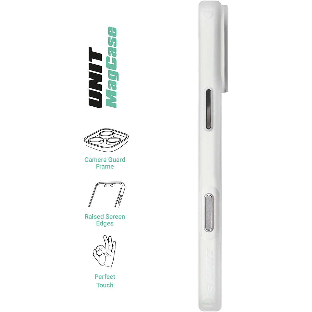 Чохол ARMORSTANDART Unit-C MagCase для Apple iPhone 17 Pro Max Matte Clear (ARM87914) Тип чохол-накладка