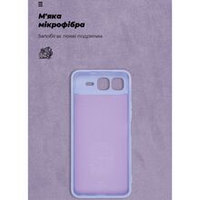 Чохол ARMORSTANDART ICON для Infinix Smart 10 Plus 4G Camera cover Lavender (ARM87954)