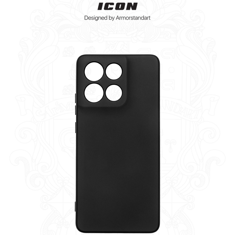 Чехол ARMORSTANDART ICON для Motorola G86 5G Camera cover Black (ARM86599) Тип чехол-накладка