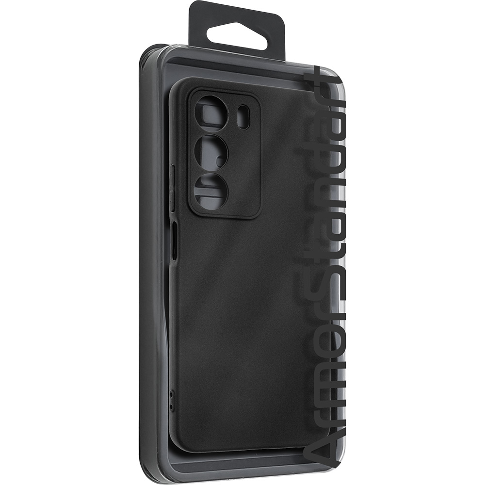 Чехол ARMORSTANDART Matte Slim Fit для Realme C71 4G Camera cover Black (ARM83899) Материал полиуретан
