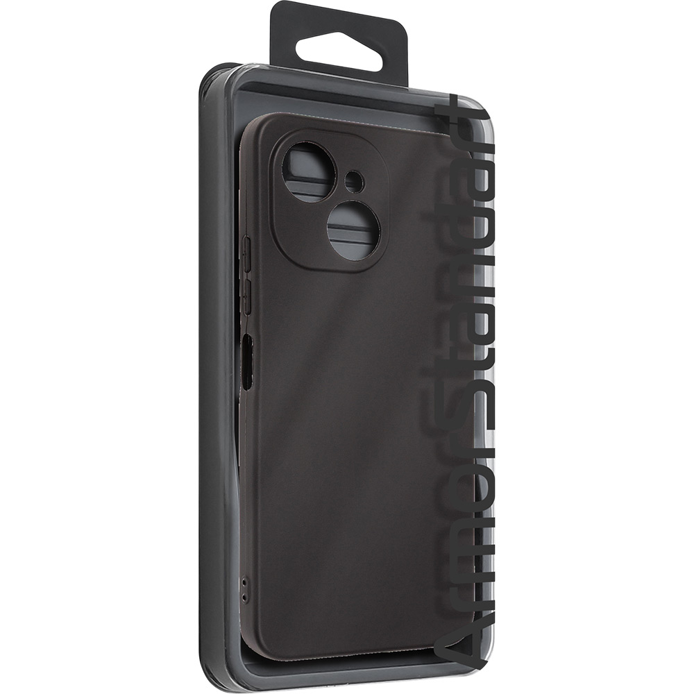 Чехол ARMORSTANDART Matte Slim Fit для Tecno Spark 40C 4G Camera cover Black (ARM87258) Материал полиуретан
