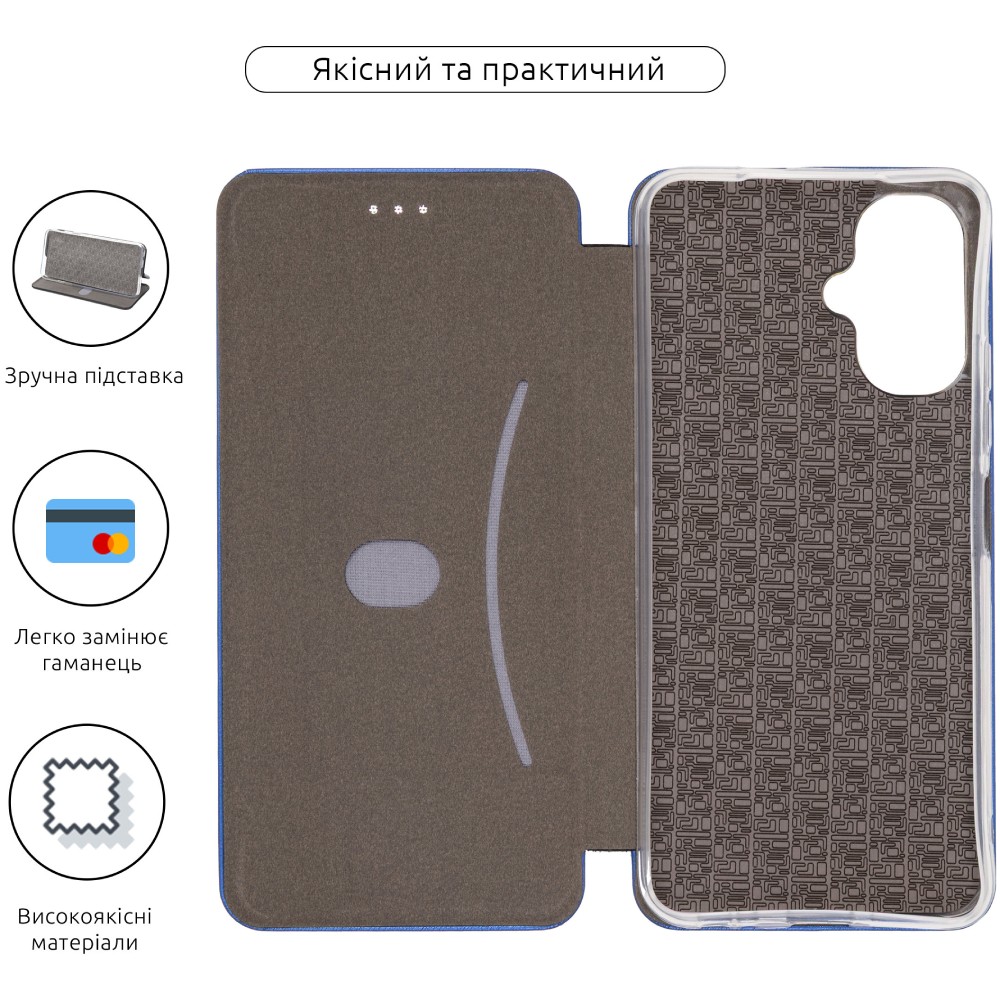 Чехол ARMORSTANDART G-Case для Infinix Smart 10 4G Blue (ARM87815) Тип чехол-книжка
