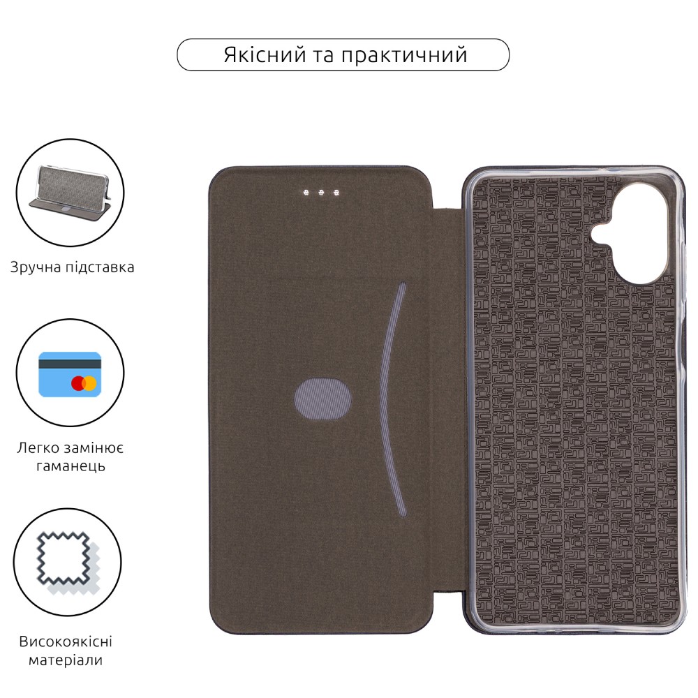 Чехол ARMORSTANDART G-Case для Samsung A07 4G Dark Blue (ARM86781) Тип чехол-книжка