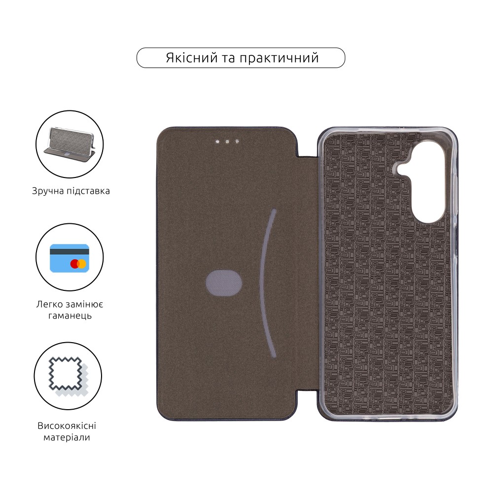 Чехол ARMORSTANDART G-Case для Samsung A17 4G Dark Blue (ARM86784) Тип чехол-книжка