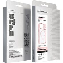 Чохол ARMORSTANDART Unit-C MagCase для Apple iPhone 17 Pro Max Pale Pink (ARM86303)