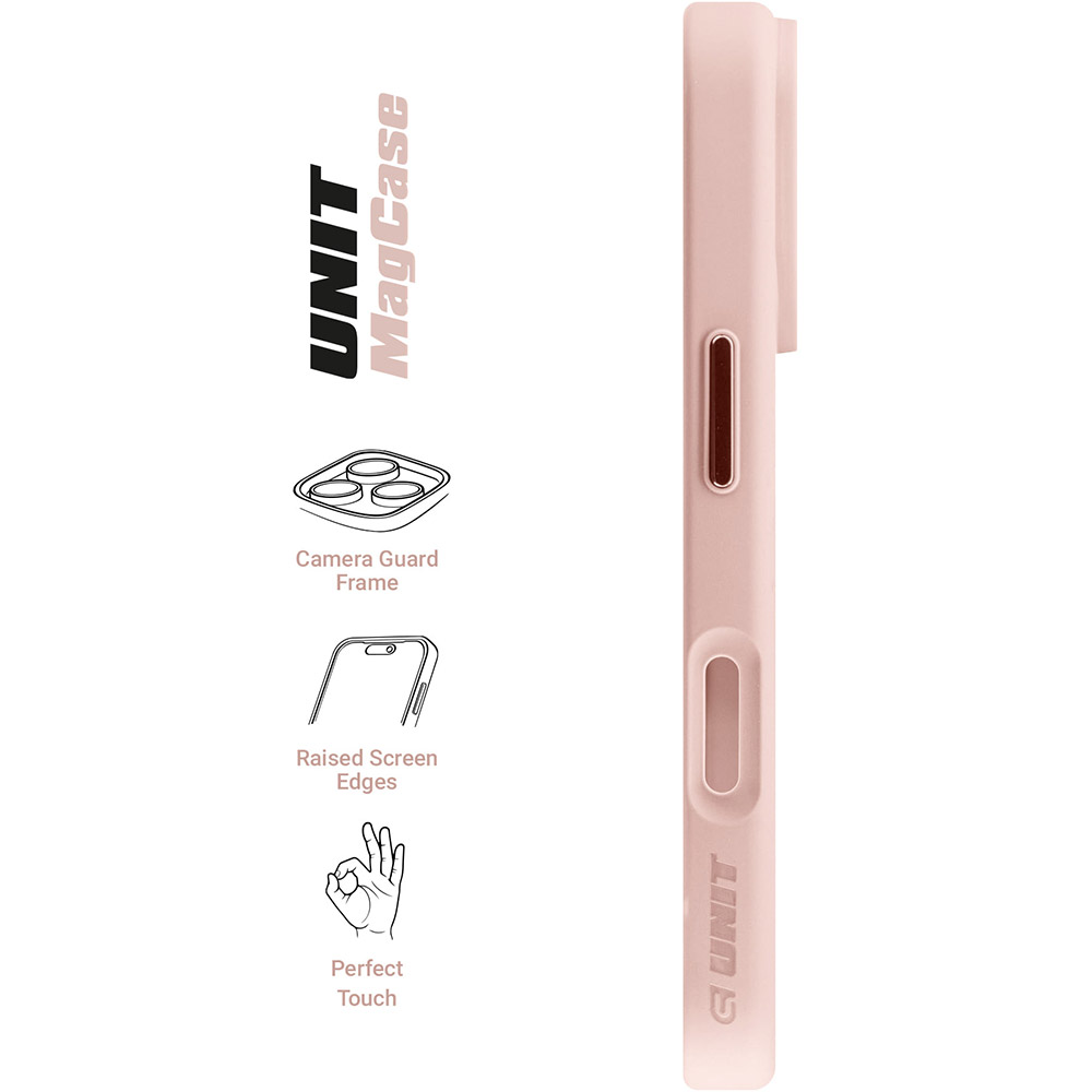 Чехол ARMORSTANDART Unit-C MagCase для Apple iPhone 17 Pro Pale Pink (ARM86295) Тип чехол-накладка