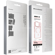 Чехол ARMORSTANDART Unit-C MagCase для Apple iPhone 17 Pro Pale Pink (ARM86295)