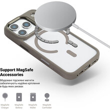 Чехол ARMORSTANDART Unit-C MagCase для Apple iPhone 17 Pro Titanium Grey (ARM87912)