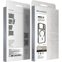Чехол ARMORSTANDART Unit-C MagCase для Apple iPhone 17 Pro Titanium Grey (ARM87912)