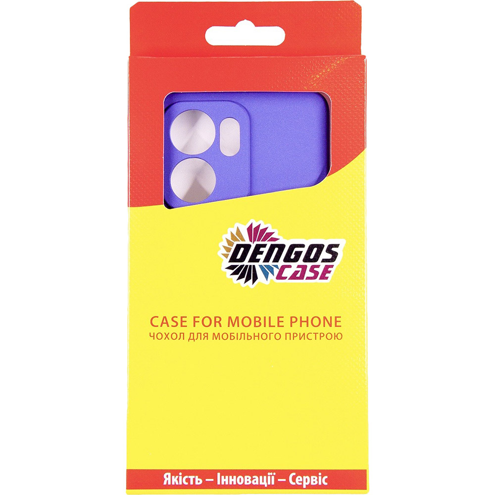 Фото 4 Чохол DENGOS Carbon для Oppo Reno 13F Violet (DG-TPU-CRBN-232)