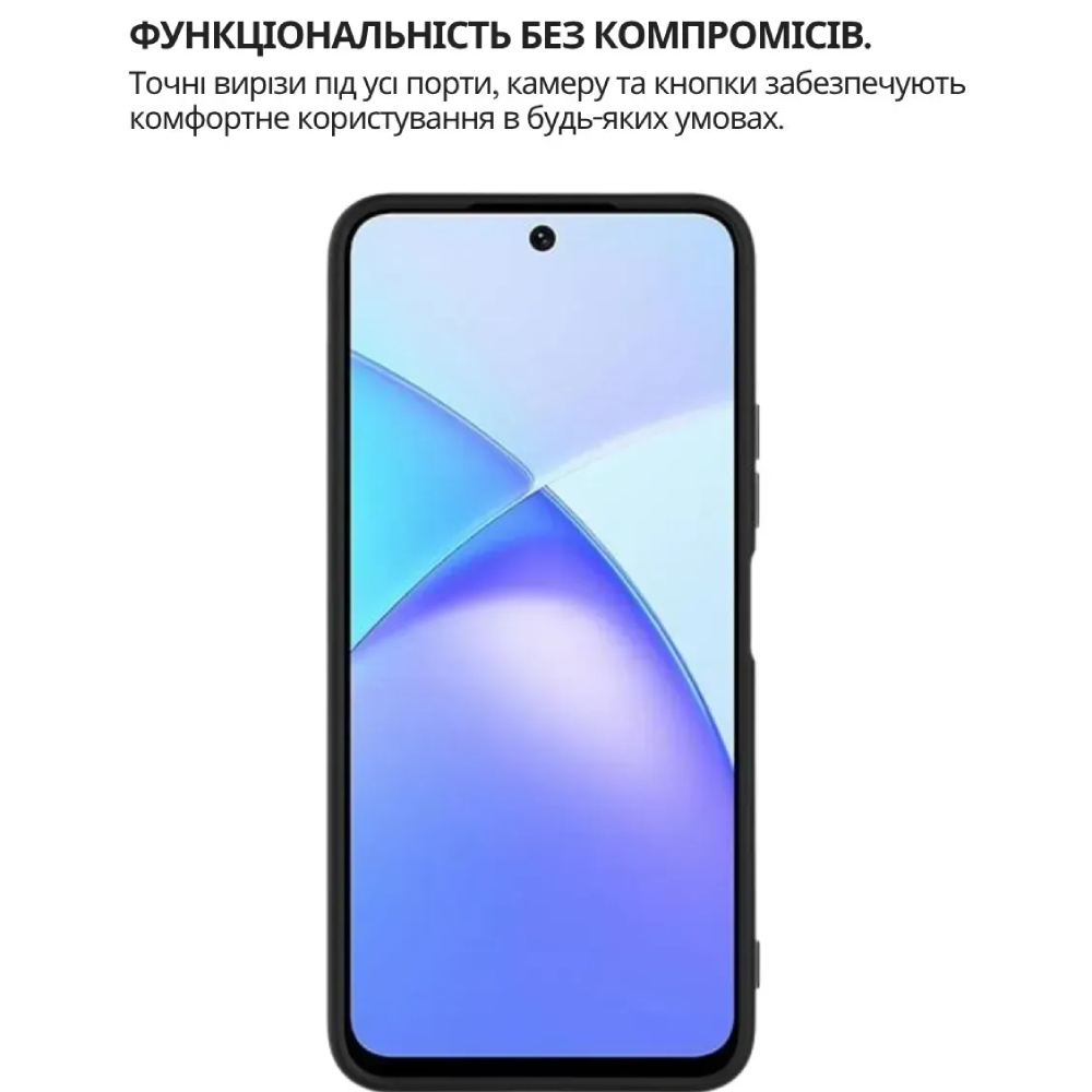 Чохол BECOVER для Infinix Smart 10 Black (714664) Тип чохол-накладка