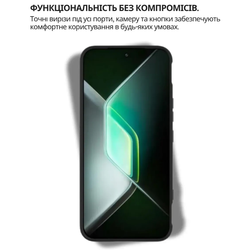 Чохол BECOVER для Infinix GT 30 Pro Black (714666) Тип чохол-накладка