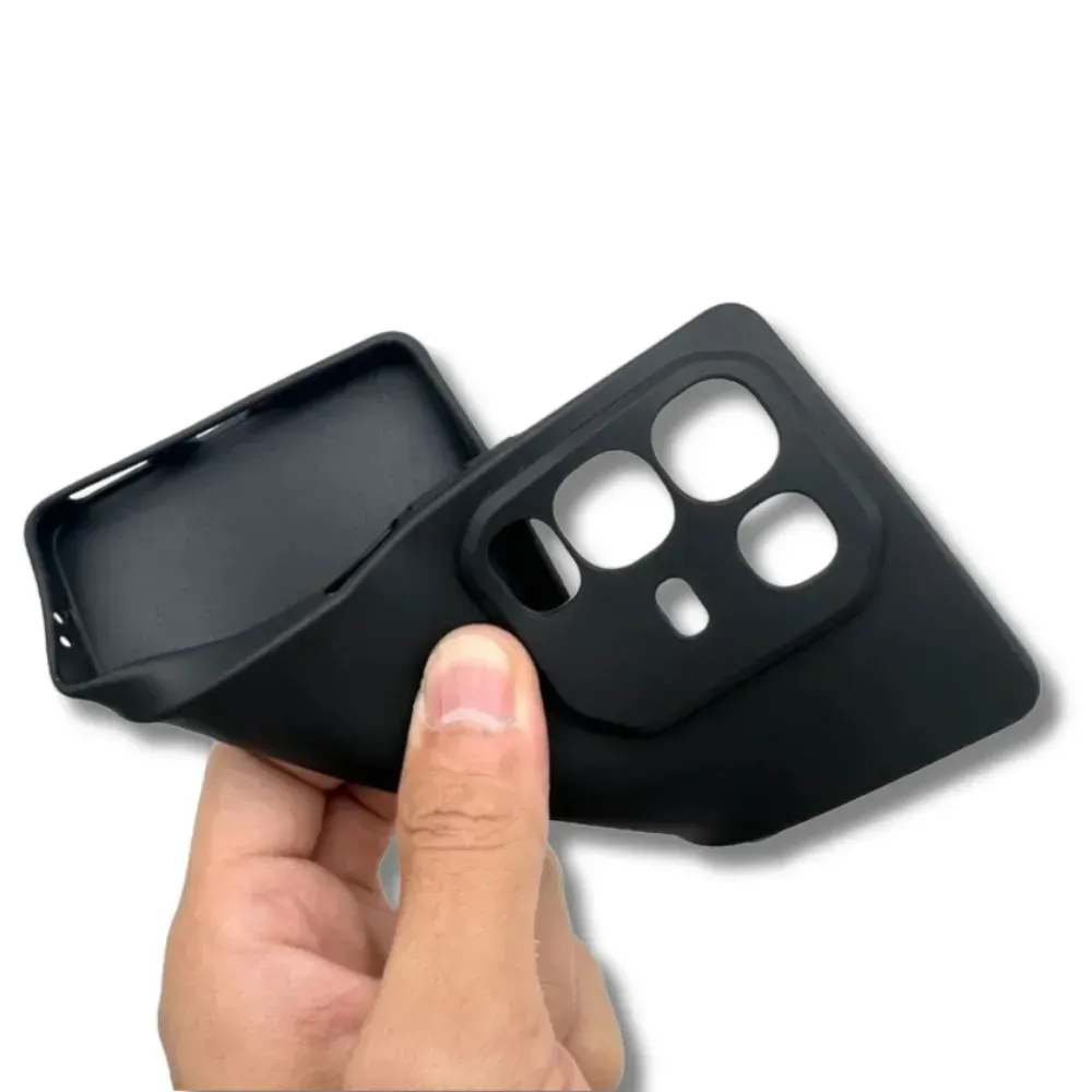 Чехол BECOVER для Infinix Note 50 4G Black (714668) Материал силикон