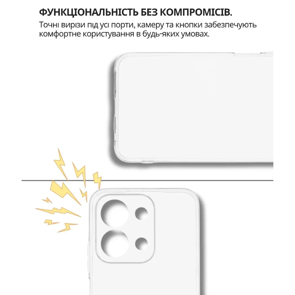 Чехол BECOVER для Poco C85 4G Transparancy (714676) Цвет прозрачный