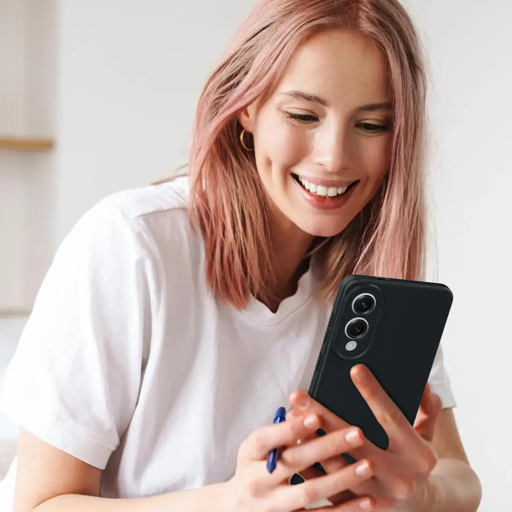 Чехол BECOVER для Samsung Galaxy S25 Edge Black (714677) Материал силикон