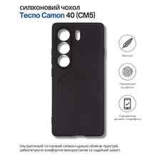 Чохол BECOVER для Tecno Camon 40 Black (714679)