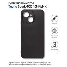 Чехол BECOVER для Tecno Spark 40C 4G Black (714683)