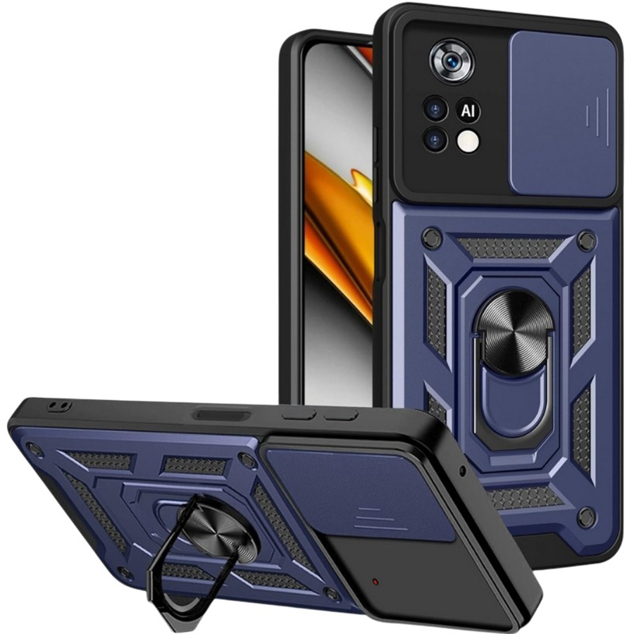 Чехол BECOVER Military для Poco M4 Pro 4G Blue (714658)