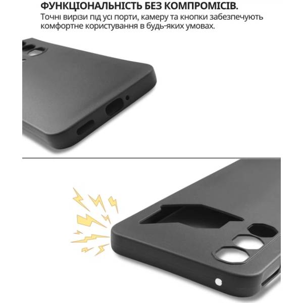 Чехол BeCover для ZTE Nubia Neo 3 GT 5G Black (714692) Цвет черный