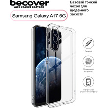 Чохол BECOVER для Samsung Galaxy A17 5G Transparancy (713690)