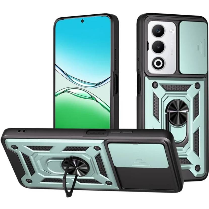 Чехол BECOVER Military для Oppo A5 2025 4G/5G Dark Green (714573)