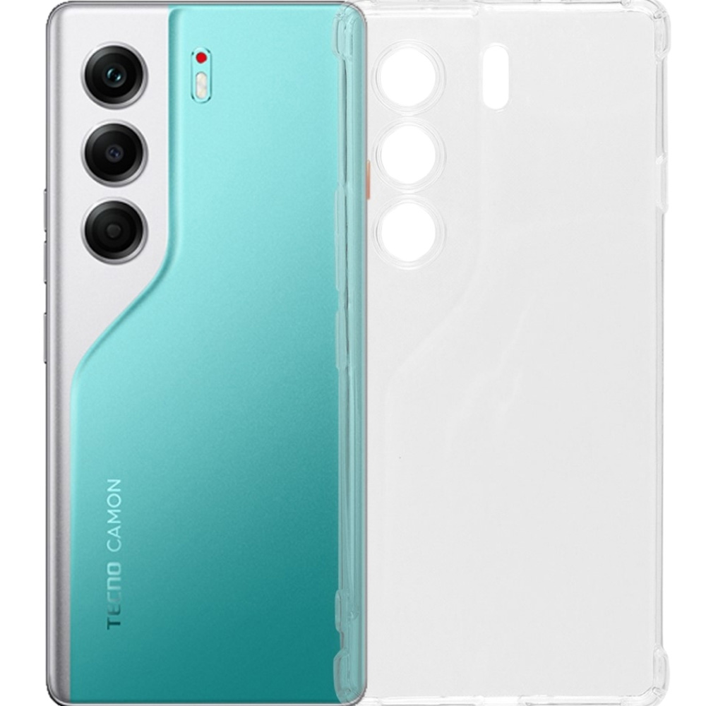 Чохол BECOVER Anti-Shock для Tecno Camon 40 Clear (714704)