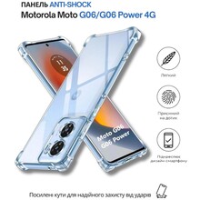 Чохол BECOVER Anti-Shock для Motorola Moto G06/G06 Power 4G Clear (714699)