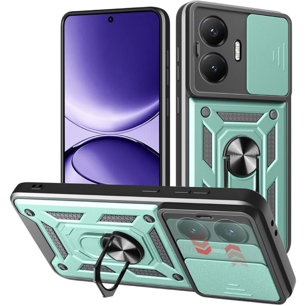 Чехол BECOVER Military для Poco F7 Dark Green (714748)