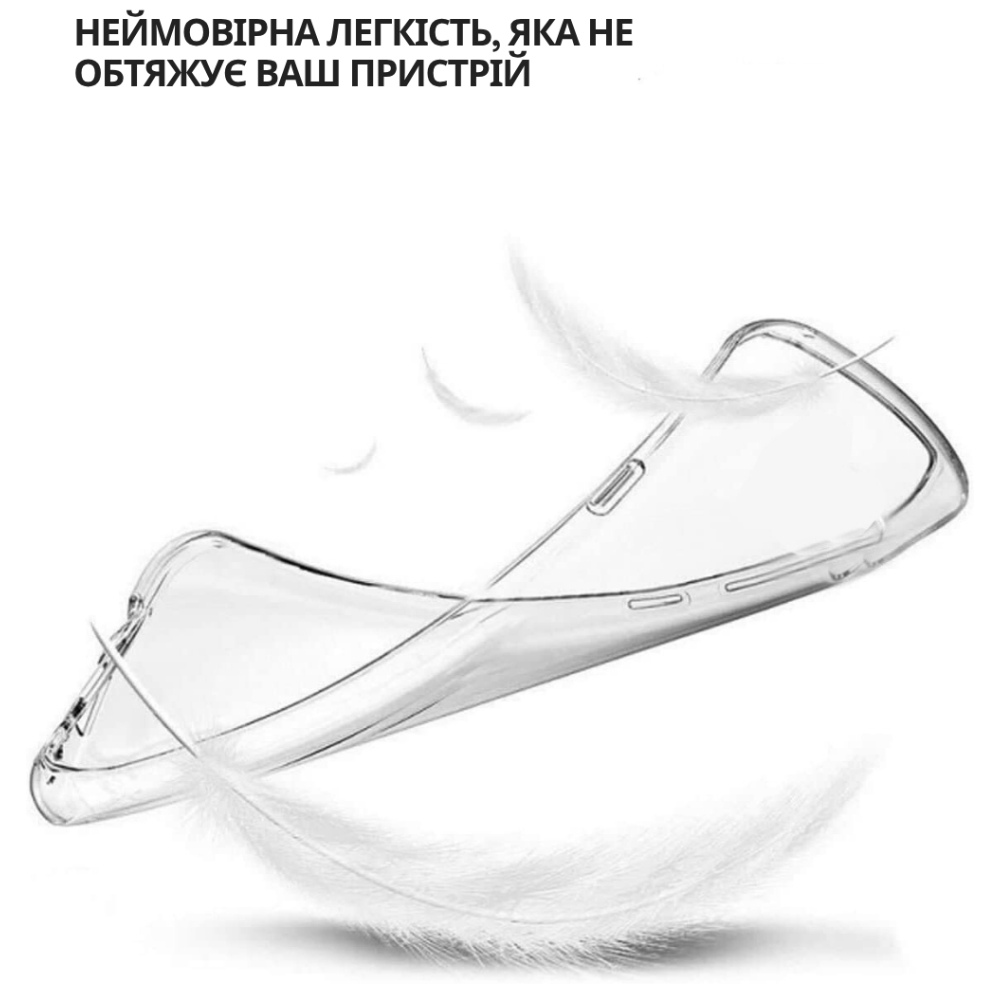 Зовнішній вигляд Чохол BECOVER Infinix Hot 60 Pro 4G (X6885) Transparancy (714559)