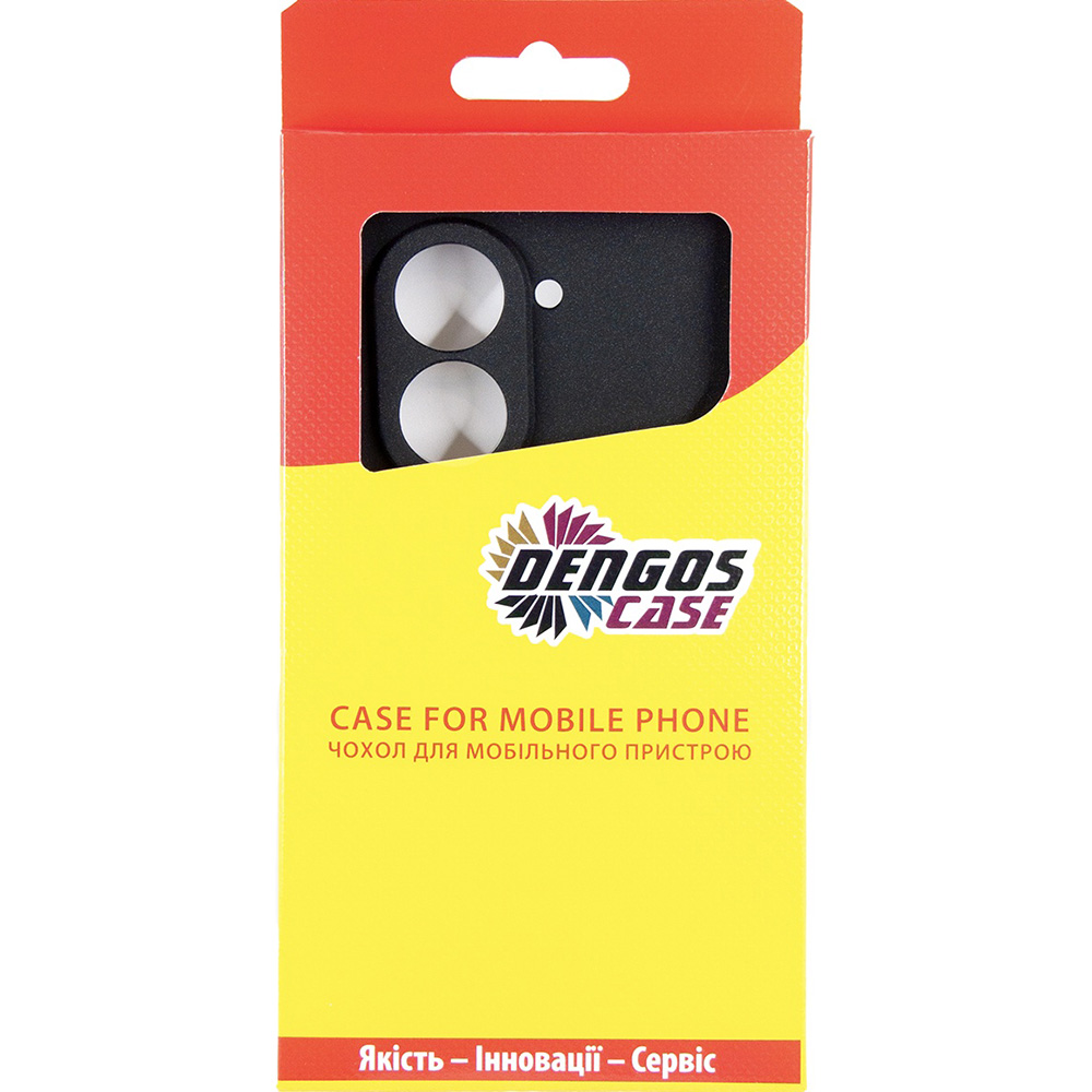 Чохол DENGOS Carbon для Xiaomi Redmi A5 Black (DG-TPU-CRBN-233) Матеріал полікарбонат