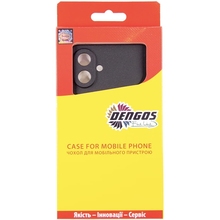 Чохол DENGOS Carbon для Samsung A07 Black (DG-TPU-CRBN-236)