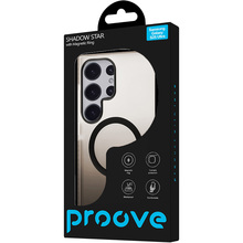 Чехол PROOVE для Samsung S25 Ultra Shadow Star Case with Magnetic Ring Gray (PCSSSGSU2505)