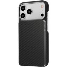 Чехол PROOVE Carbon Slim with Magnetic Ring для Apple iPhone 17 Pro Max Black (PCCSIP17PM02)