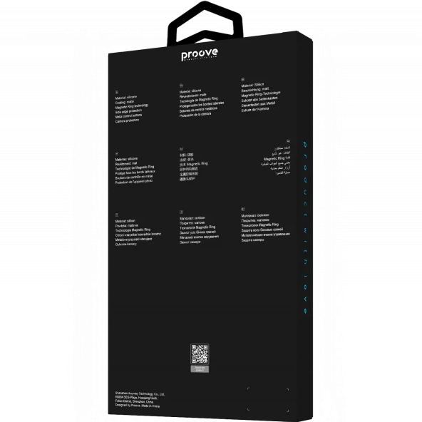 Чохол PROOVE Spectrum Case with Magnetic Ring для iPhone 17 Pro Max Grape Purple (PCSPIP17PM37) Тип чохол-накладка