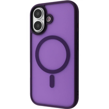 Чохол WAVE Matte Insane Case with Magnetic Ring для iPhone 17 Deep Purple (64343deep purple)