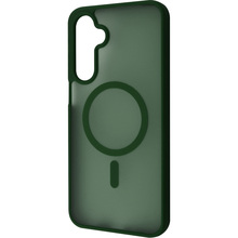 Чехол WAVE Matte Color Case with Magnetic Ring для Samsung A17 Green (65423green)