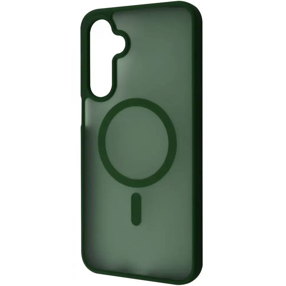 Чехол WAVE Matte Color Case with Magnetic Ring для Samsung A57 Green (67341green)