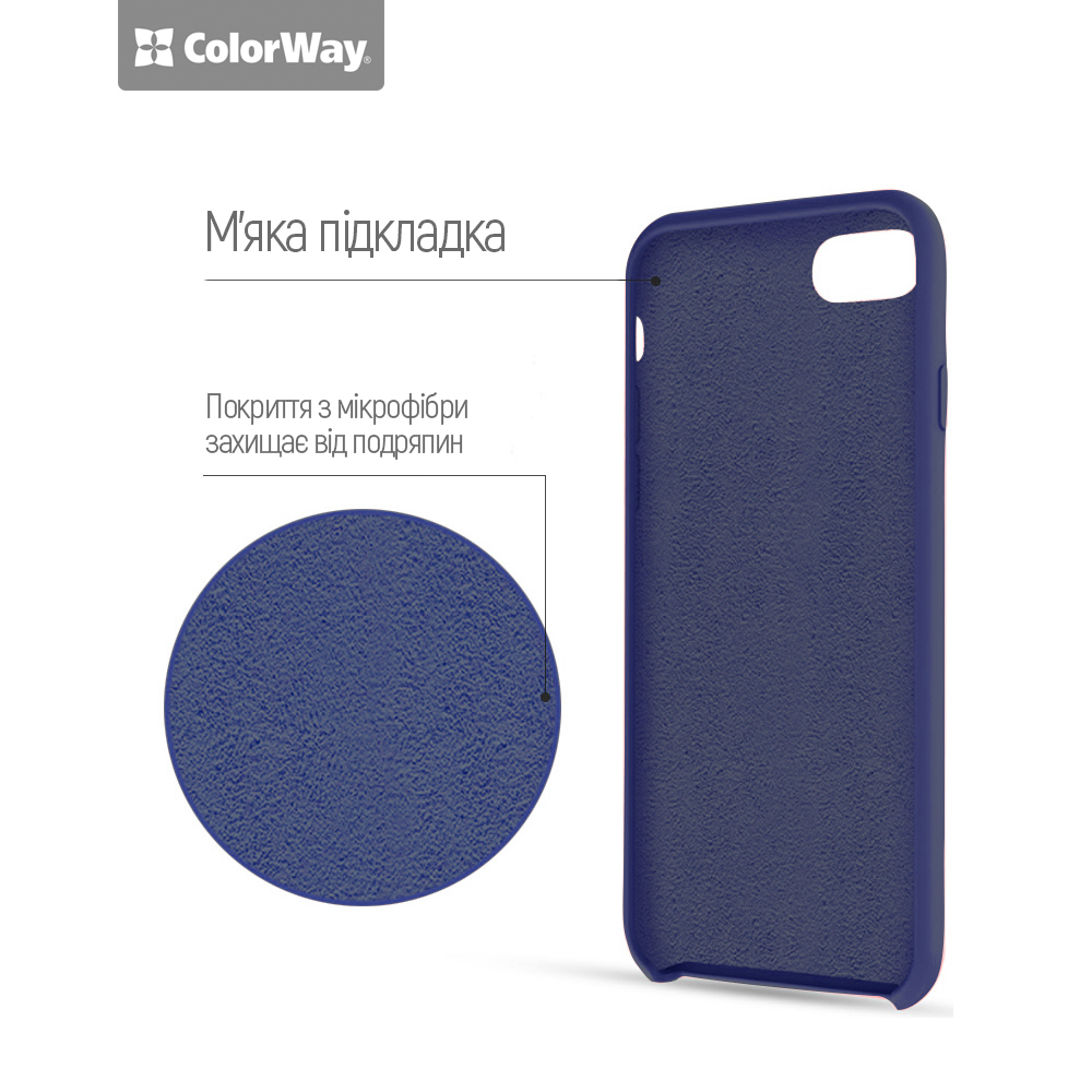 Зовнішній вигляд Чохол COLORWAY для Xiaomi Redmi Note 15 Liquid Silicone Lavender (CW-CLSXRN15-LV)