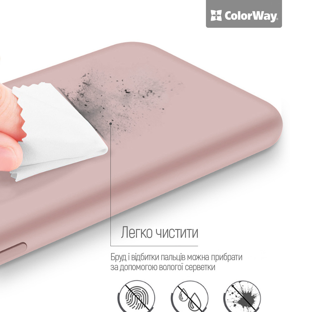 Чохол COLORWAY для Xiaomi Redmi Note 15 Pro 5G Liquid Silicone Gray (CW ...